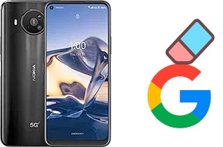 Como excluir a conta do Google em Nokia 8 V 5G UW