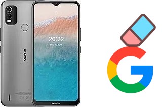 Como excluir a conta do Google em Nokia C21 Plus