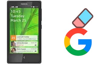 Como excluir a conta do Google em Nokia X+