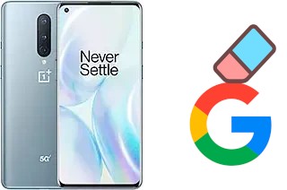 Como excluir a conta do Google em OnePlus 8 5G UW (Verizon)