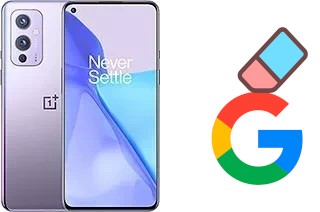 Como excluir a conta do Google em OnePlus 9