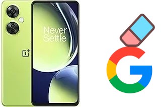 Como excluir a conta do Google em OnePlus Nord CE 3 Lite