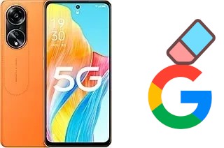 Como excluir a conta do Google em Oppo A1 (2023)