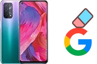 Como excluir a conta do Google em Oppo A54 5G