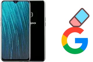 Como excluir a conta do Google em Oppo A5s (AX5s)