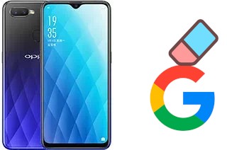 Como excluir a conta do Google em Oppo A7x