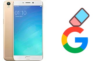 Como excluir a conta do Google em Oppo F1 Plus