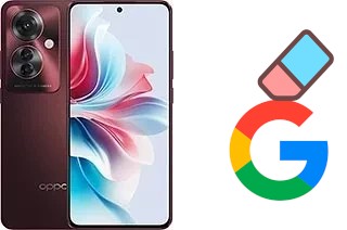 Como excluir a conta do Google em Oppo F25 Pro