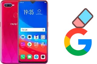 Como excluir a conta do Google em Oppo F9