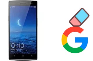 Como excluir a conta do Google em Oppo Find 7a