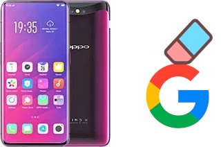 Como excluir a conta do Google em Oppo Find X