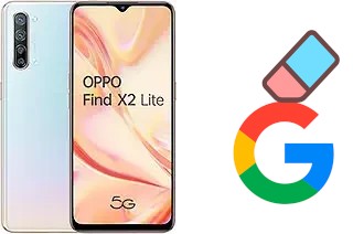 Como excluir a conta do Google em Oppo Find X2 Lite