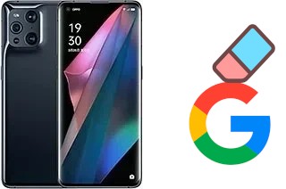 Como excluir a conta do Google em Oppo Find X3