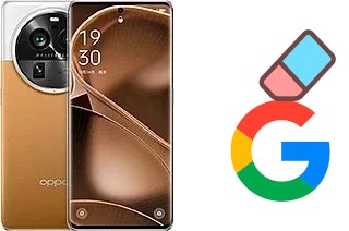 Como excluir a conta do Google em Oppo Find X6 Pro