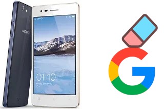 Como excluir a conta do Google em Oppo Neo 5 (2015)