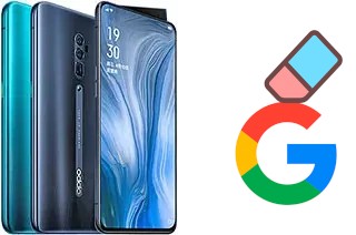 Como excluir a conta do Google em Oppo Reno 10x zoom