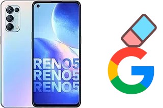 Como excluir a conta do Google em Oppo Reno5 4G