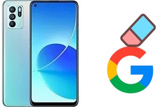 Como excluir a conta do Google em Oppo Reno6 Z