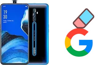 Como excluir a conta do Google em Oppo Reno2 Z