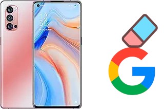 Como excluir a conta do Google em Oppo Reno4 Pro 5G