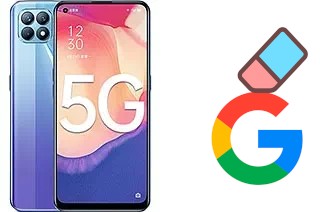 Como excluir a conta do Google em Oppo Reno4 SE