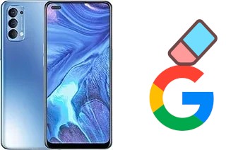 Como excluir a conta do Google em Oppo Reno4