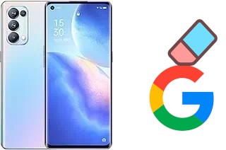 Como excluir a conta do Google em Oppo Reno5 Pro 5G