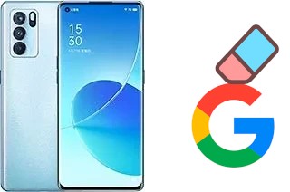 Como excluir a conta do Google em Oppo Reno6 Pro 5G