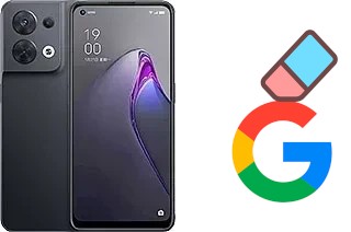 Como excluir a conta do Google em Oppo Reno8