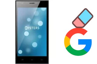 Como excluir a conta do Google em Oysters Pacific 454