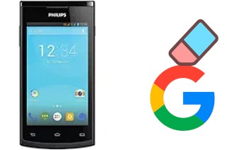 Como excluir a conta do Google em Philips S308