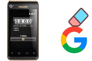 Como excluir a conta do Google em Philips T939