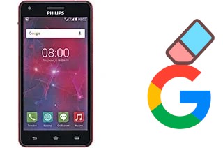 Como excluir a conta do Google em Philips V377