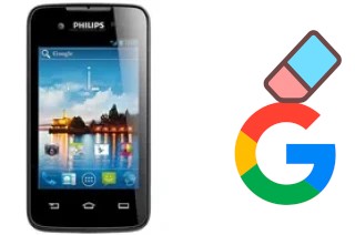 Como excluir a conta do Google em Philips W5510