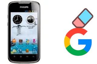 Como excluir a conta do Google em Philips W635