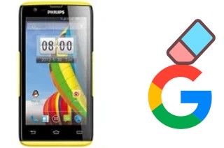 Como excluir a conta do Google em Philips W6500