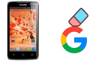 Como excluir a conta do Google em Philips W732