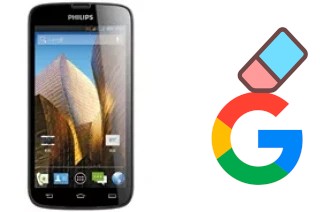 Como excluir a conta do Google em Philips W8560