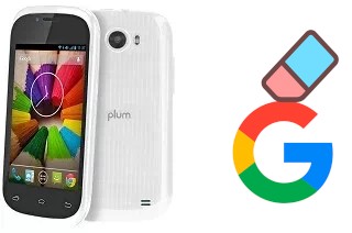 Como excluir a conta do Google em Plum Trigger Plus III