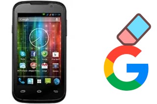 Como excluir a conta do Google em Prestigio MultiPhone 3400 Duo