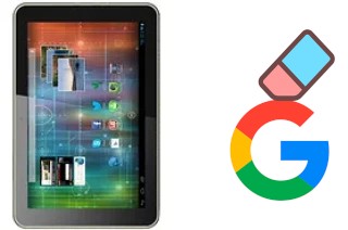 Como excluir a conta do Google em Prestigio MultiPad 8.0 HD