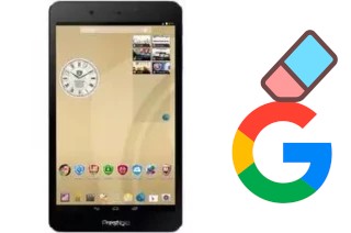 Como excluir a conta do Google em Prestigio MultiPad Muze 5018 3G