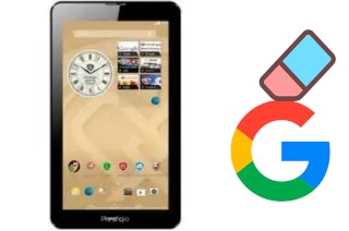 Como excluir a conta do Google em Prestigio MultiPad Wize 3037 3G