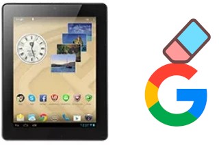 Como excluir a conta do Google em Prestigio MultiPad 4 Ultra Quad 8.0 3G