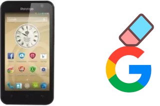 Como excluir a conta do Google em Prestigio MultiPhone 3450 DUO