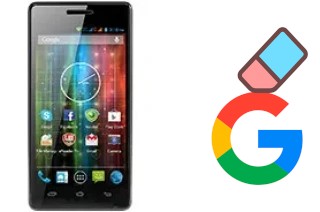 Como excluir a conta do Google em Prestigio MultiPhone 5450 Duo