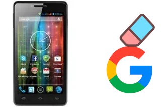 Como excluir a conta do Google em Prestigio MultiPhone 5500 Duo