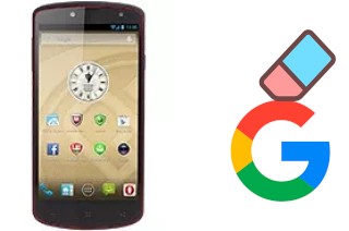 Como excluir a conta do Google em Prestigio MultiPhone 7500