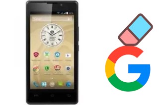 Como excluir a conta do Google em Prestigio Wize A3