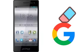 Como excluir a conta do Google em PRIMUX Primux Sigma